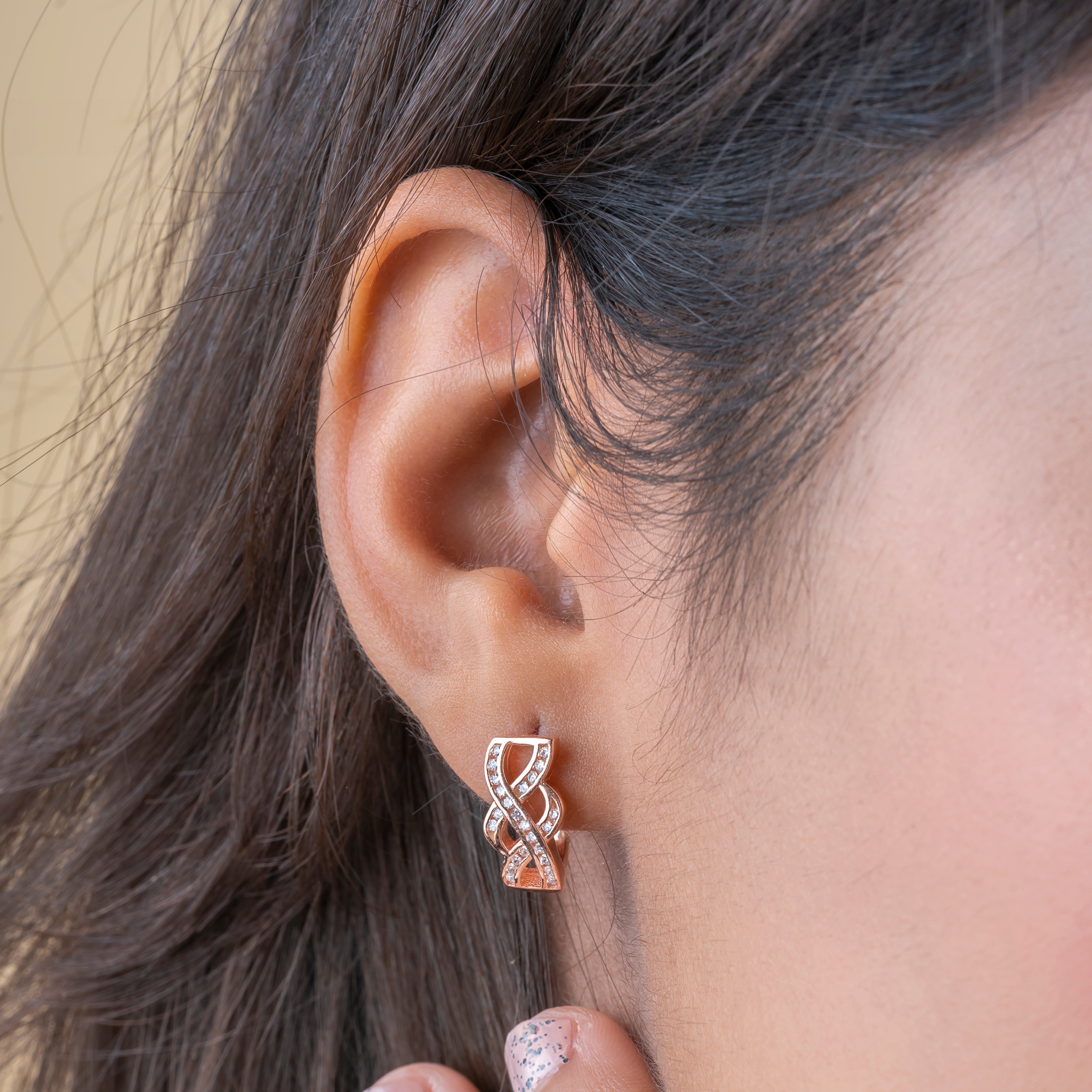 Buy Esberry 925 Sterling Silver Rose Stud Earrings Hypoenic Flower Earrings  Jewelry Gifts for Women Girls Mom Mother Wife Girlfriend Online at  desertcartINDIA